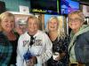 Enjoying the music and camaraderie on a Saturday at Harborside were Merry, Sandy, Stacy & Kelly.